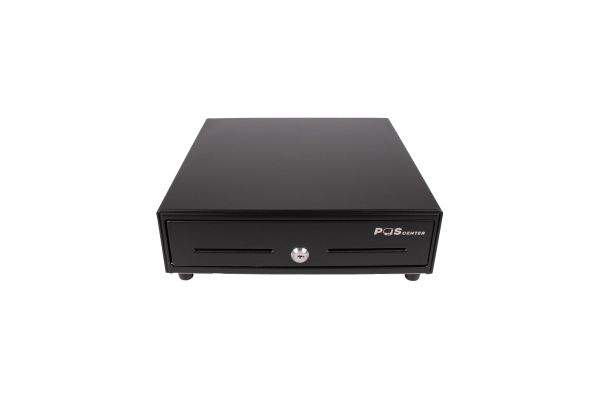 Денежный ящик POScenter 13E 330x335x90 распайка для "ШТРИХ-М", EPSON (Атол) черный - Горизонтальный электромеханический