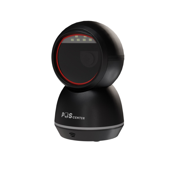 Сканер штрих-кода POScenter Sphera, настольный, USB, черный, с кабелем 1.6 м - Сканеры настольные