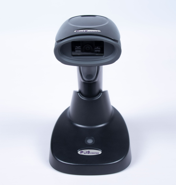 Сканер штрих-кода POScenter SG-110-BT, беспроводной, адаптер 2.4G, 1.5 м, кредл - Сканеры  ручные, беспроводные
