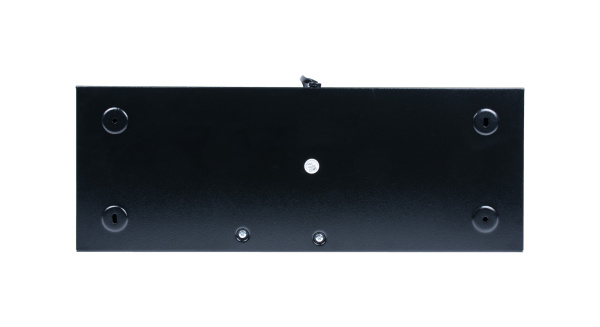 Денежный ящик POScenter 460KS 460x170x100, распайка Shtrih 24V, EPSON (Атол), черный с нерж. крышкой, 3.0 м кабель - Флиптоп